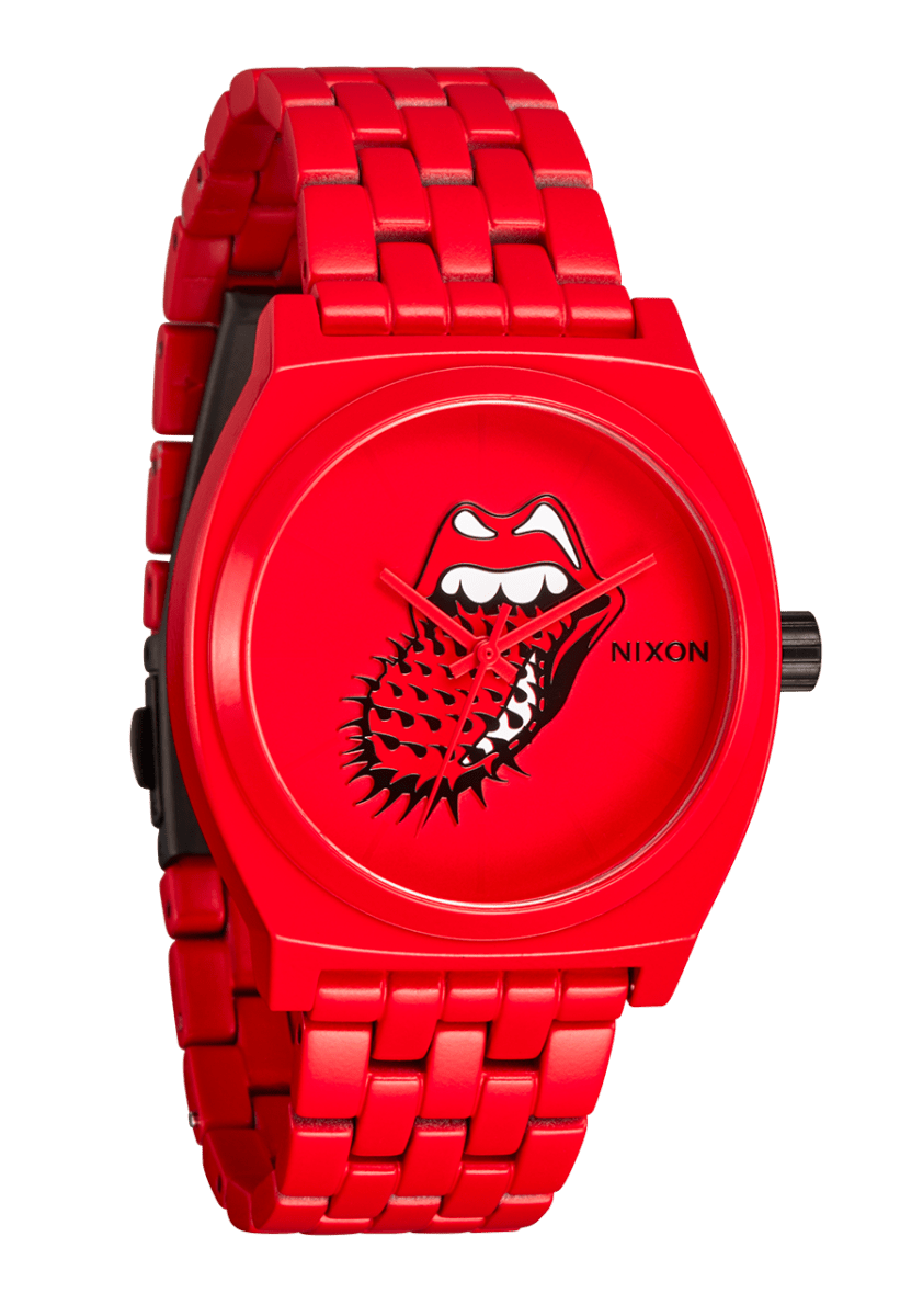 NIXON Time Teller Red Dial and Red Steel Bracelet 36mm Unisex Watch | A1356191 - 00 | TIME Watches