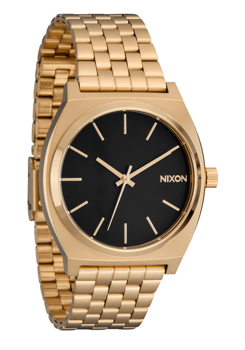 NIXON Time Teller Silver Dial and Silver Leather 34mm Unisex Watch | A0452042 - 00 | TIME Watches
