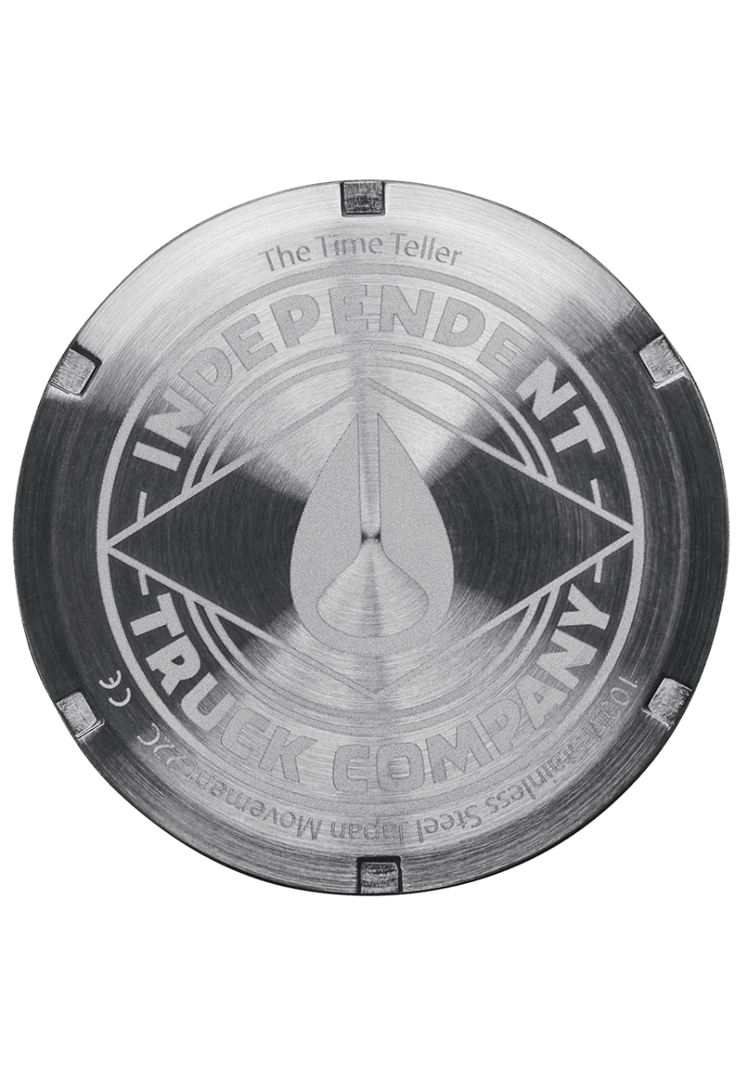 NIXON Time Teller Silver Dial and Silver Rubber 36mm Unisex Watch | A13501920 - 00 | TIME Watches
