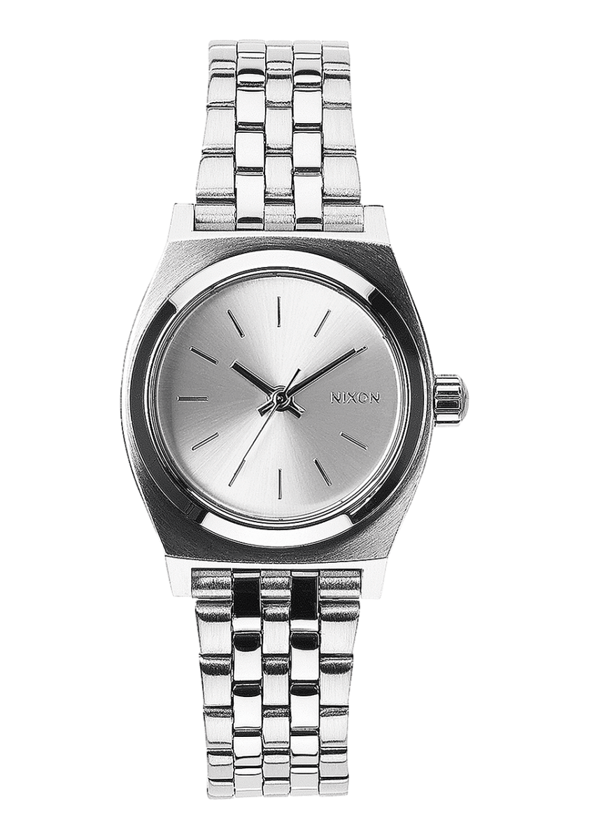 NIXON Time Teller Silver Dial and Silver Steel Bracelet 36mm Women's Watch | A3991920 - 00 | TIME Watches