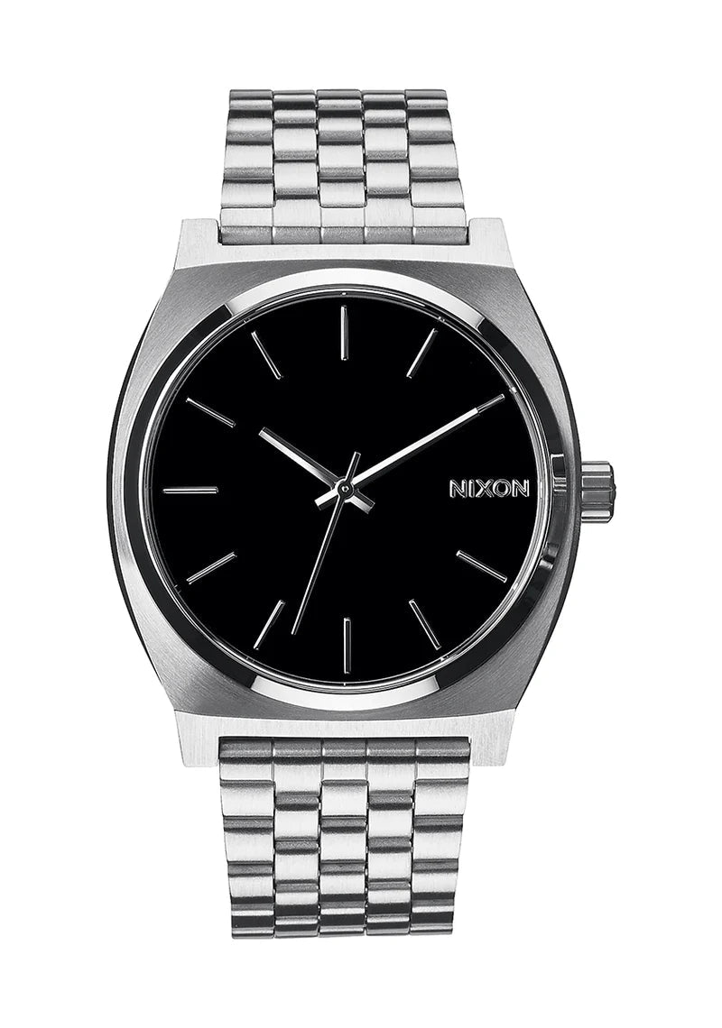 NIXON Time Teller Silver Dial and Silver Steel Bracelet 37mm Unisex Watch | A045000 - 00 | TIME Watches