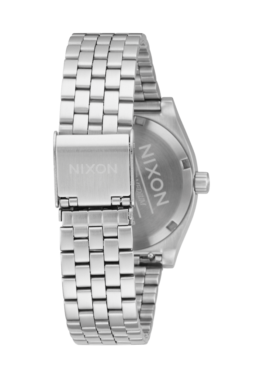 NIXON Time Teller Silver Dial and White Steel Bracelet 31mm Unisex Watch | A11305357 - 00 | TIME Watches
