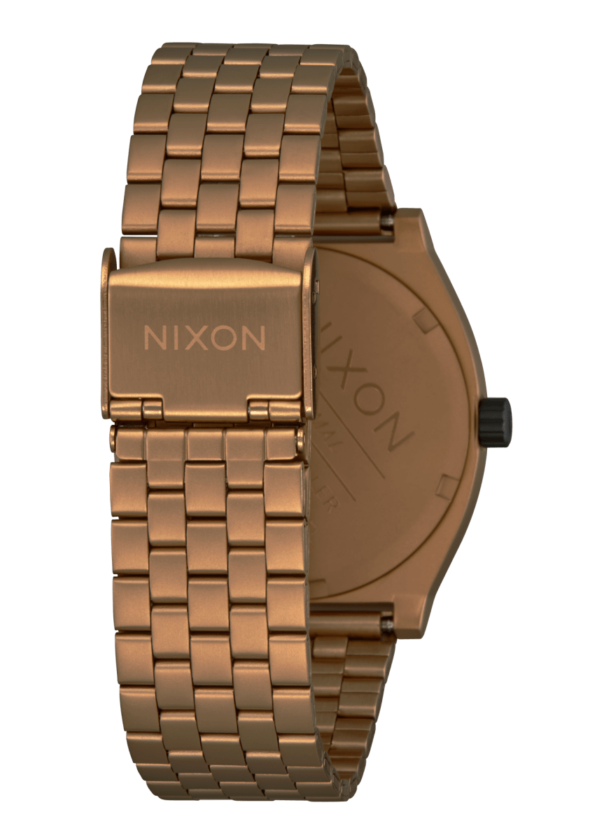 NIXON Time Teller White Dial and White Leather 34mm Unisex Watch | A0455145 - 00 | TIME Watches