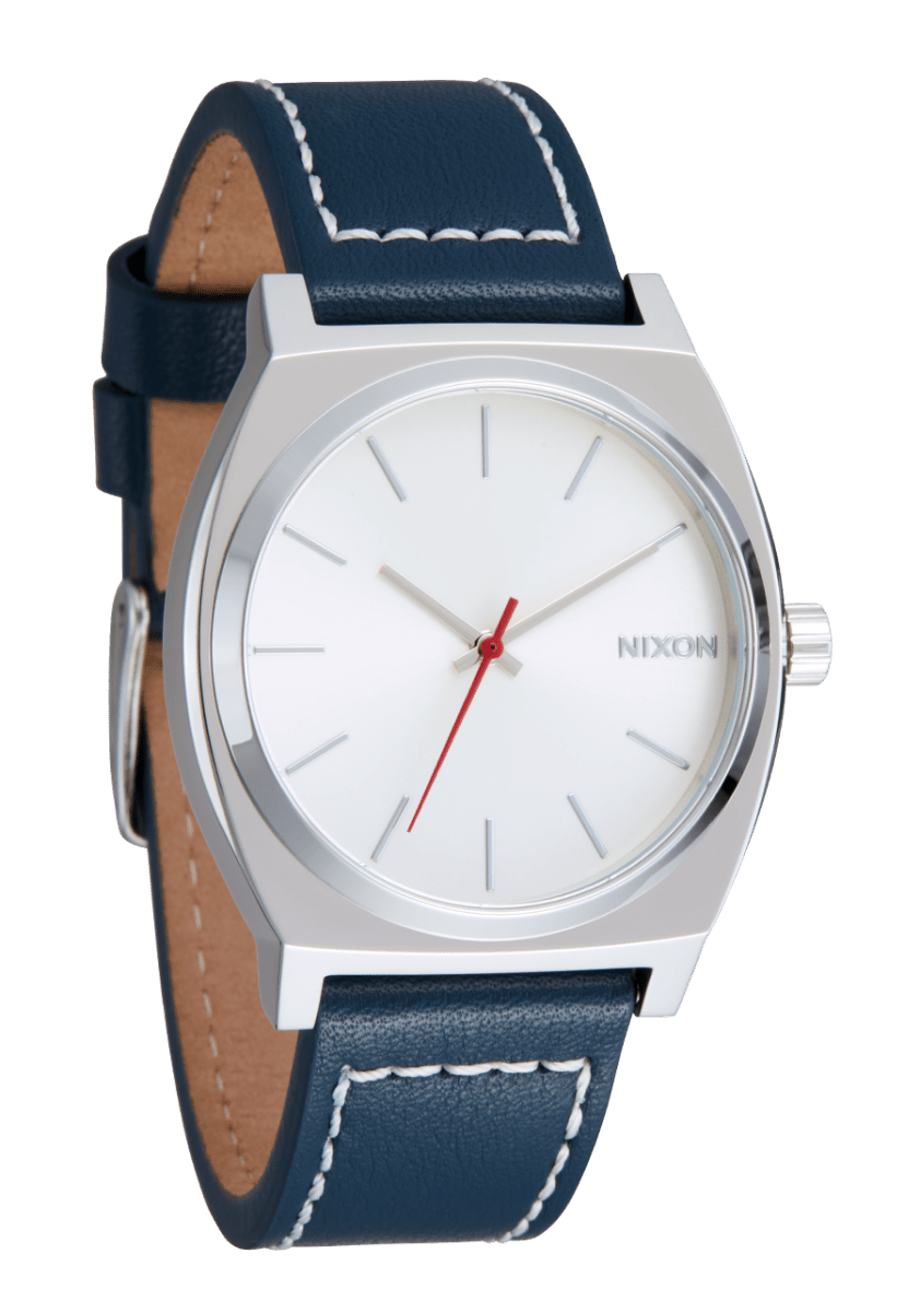 NIXON Time Teller White Dial and White Leather 37mm Unisex Watch | A13735247 - 00 | TIME Watches