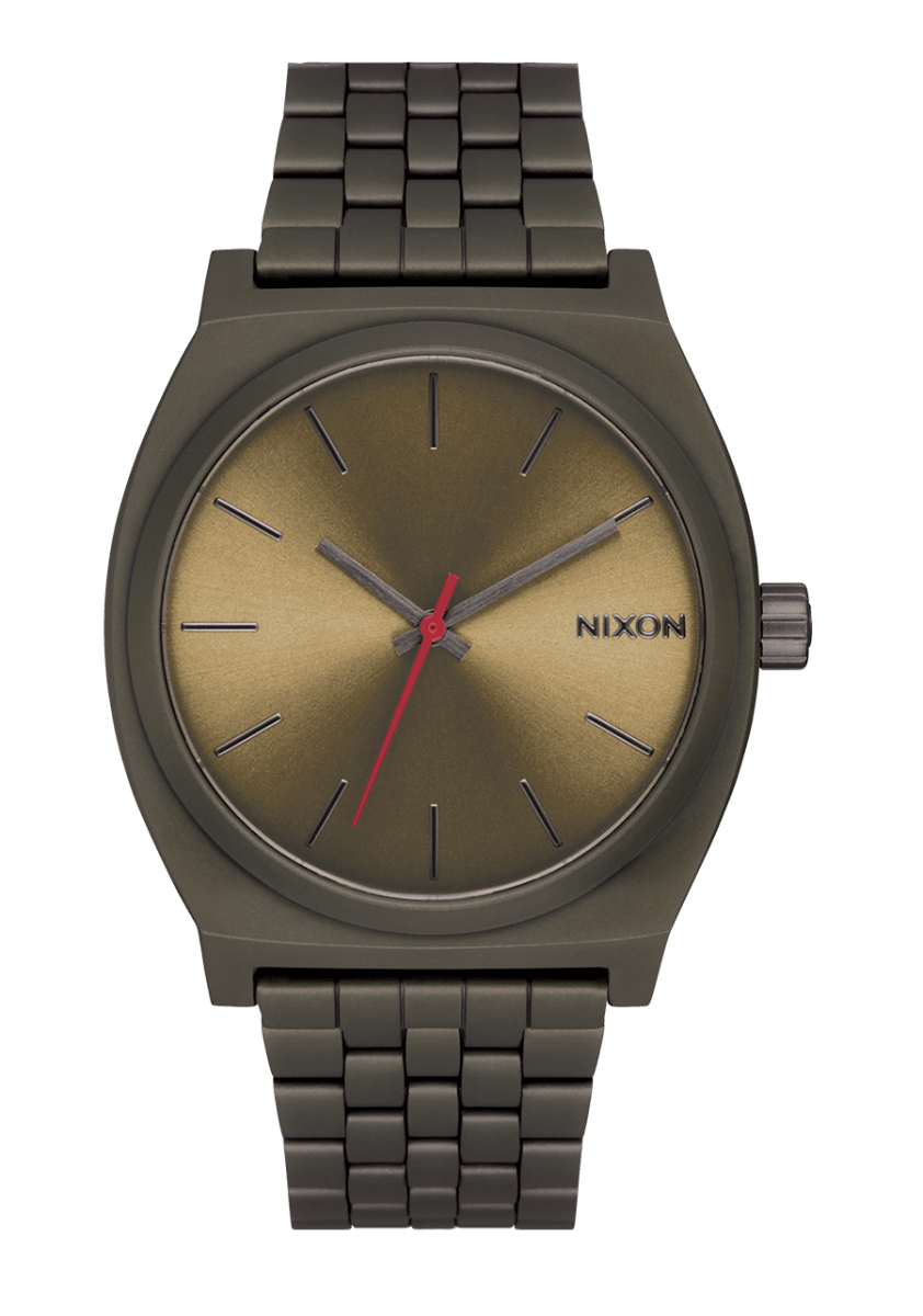 NIXON Time Teller White Dial and White Steel Bracelet 37mm Unisex Watch | A0455251 - 00 | TIME Watches