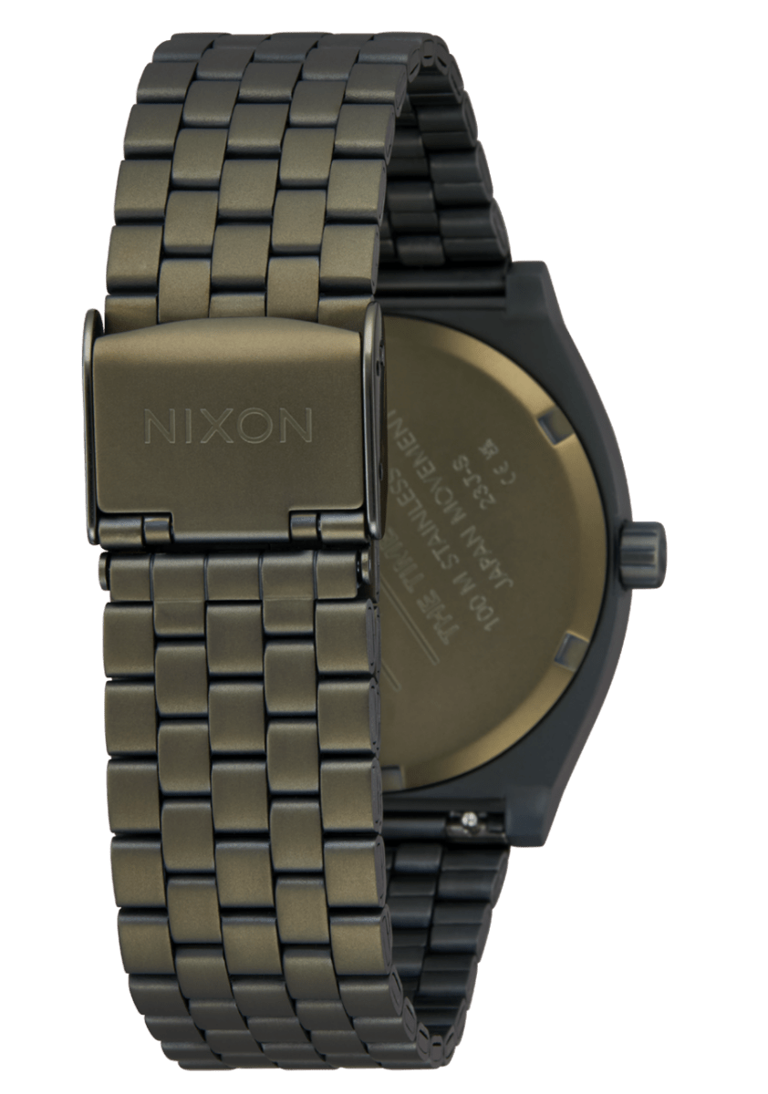 NIXON Time Teller White Dial and White Steel Bracelet 37mm Unisex Watch | A0455251 - 00 | TIME Watches