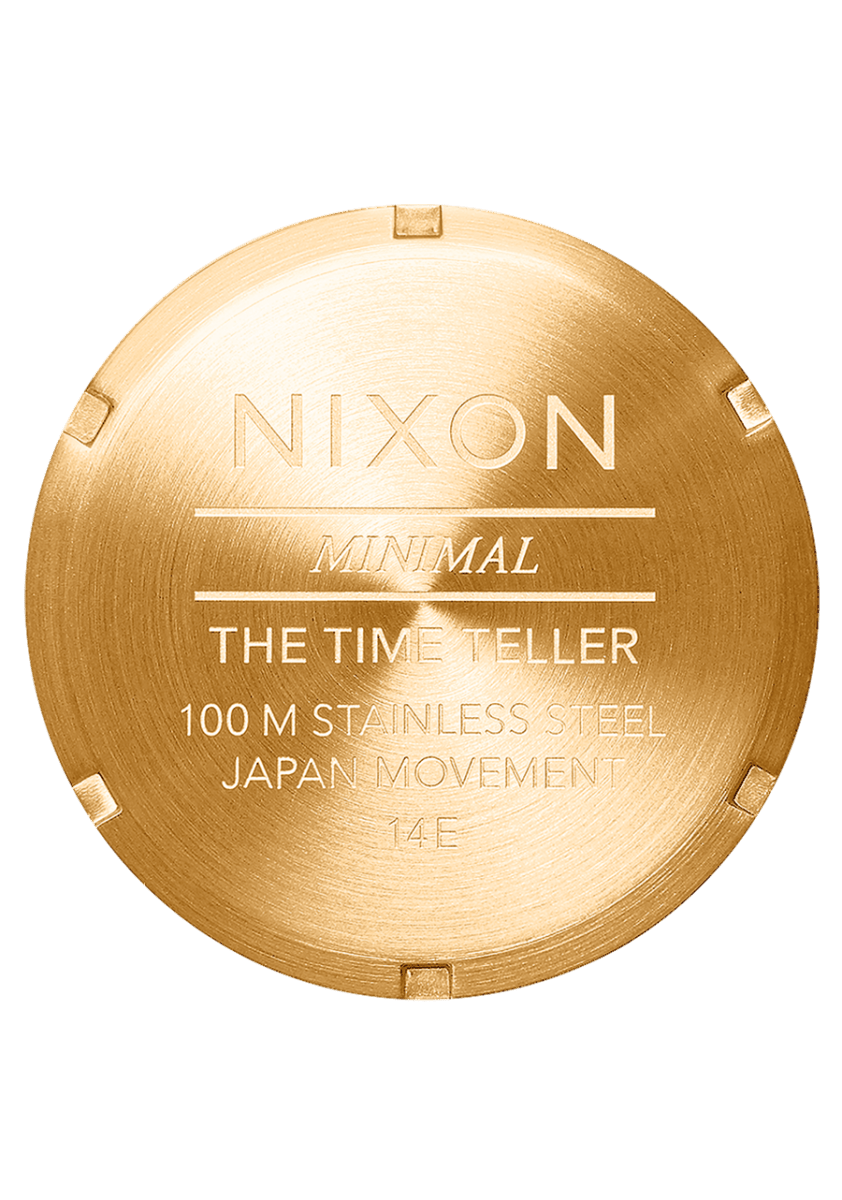 NIXON Time Teller White Dial and White Steel Bracelet 38mm Unisex Watch | A0455359 - 00 | TIME Watches