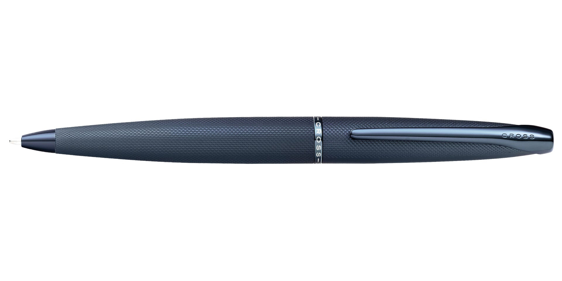 CROSS ATX Sandblasted Dark Blue Ballpoint Pen | 882-45