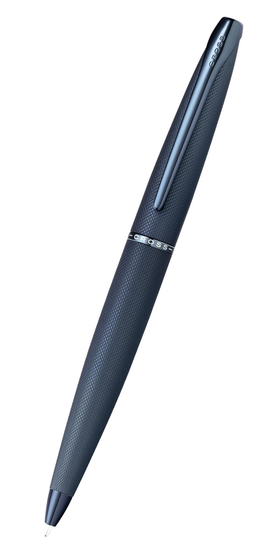 CROSS ATX Sandblasted Dark Blue Ballpoint Pen | 882-45