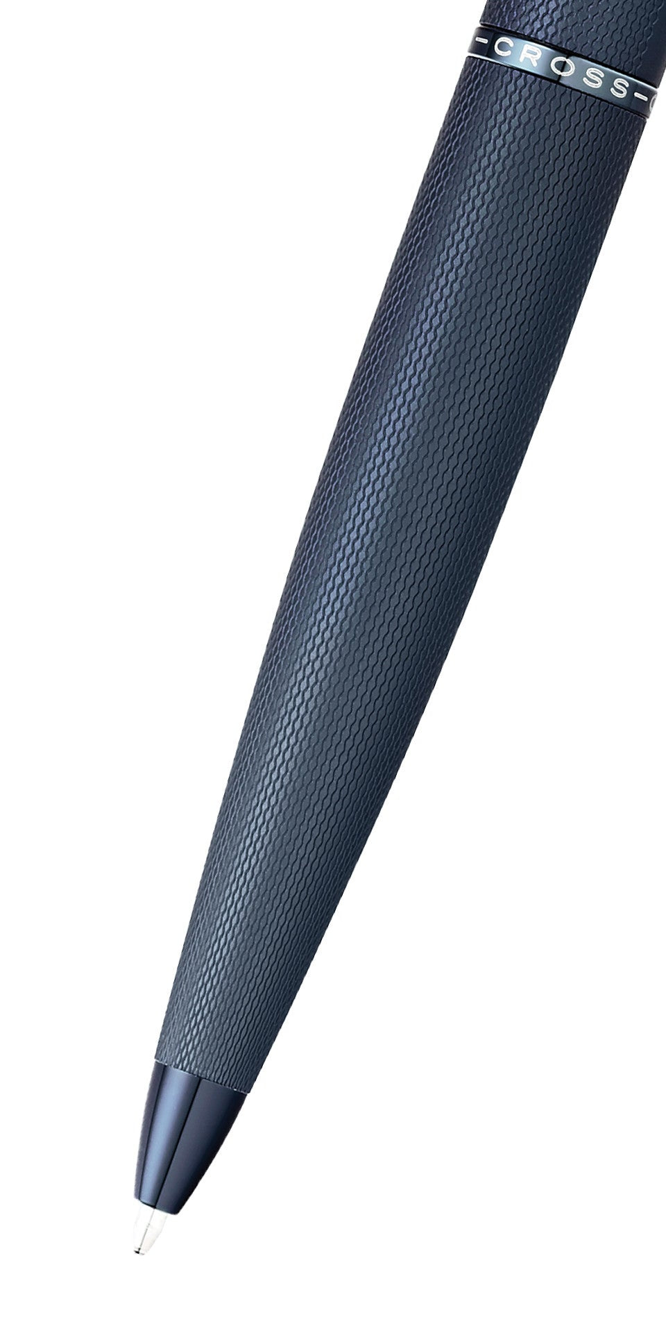 CROSS ATX Sandblasted Dark Blue Ballpoint Pen | 882-45