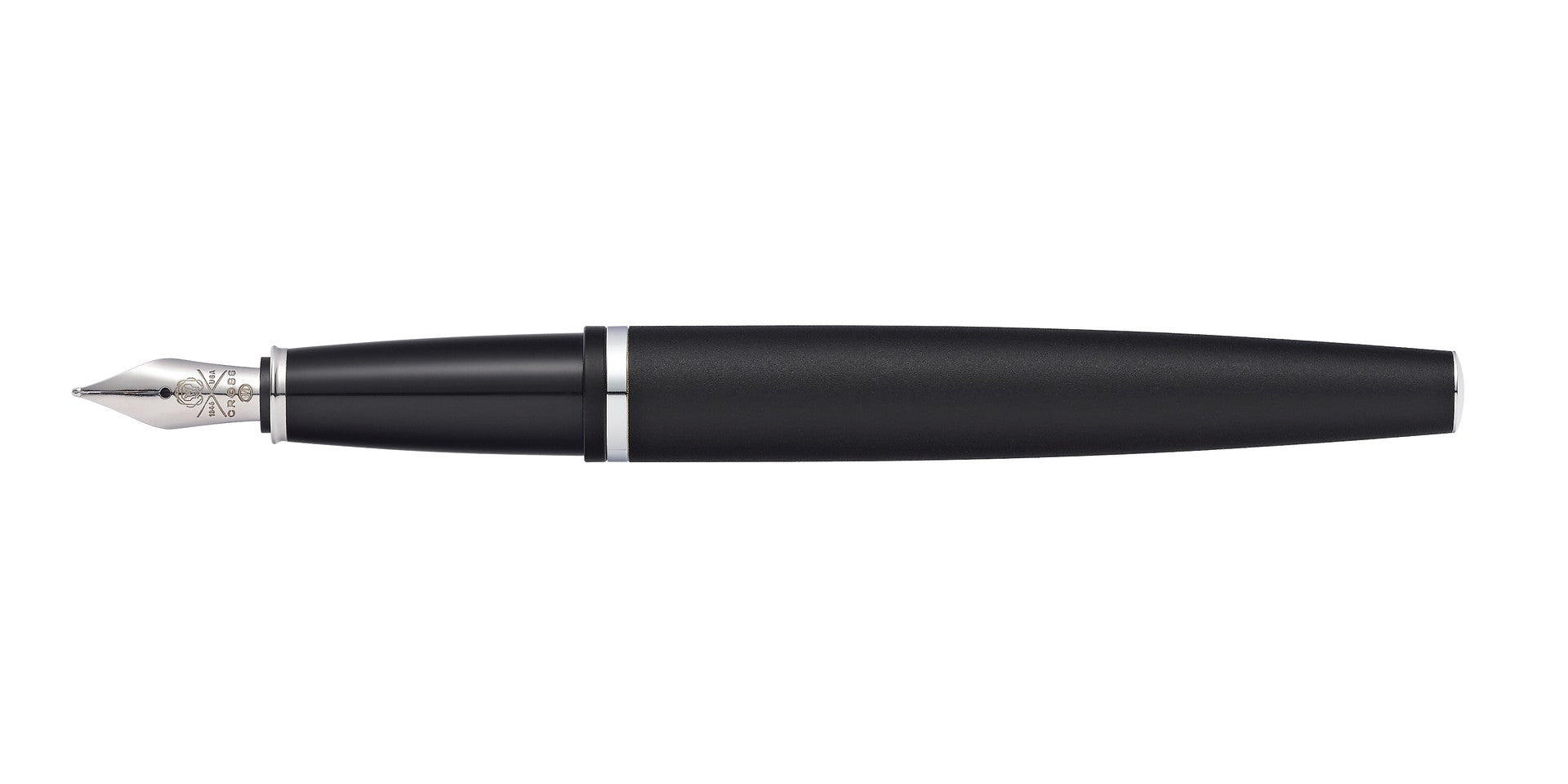 CROSS Calais Matte Black Medium Nib Fountain Pen | AT0116-14MS