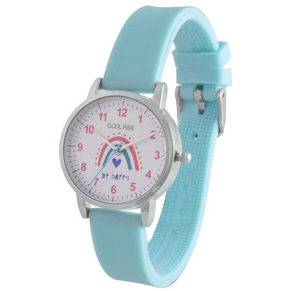 Cool Kids Sorbet Silver Turquoise Watch | CL259F