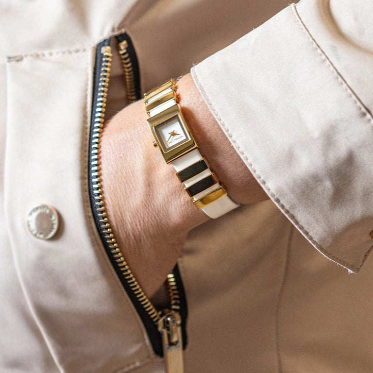 Michael Kors Darrington Gold Tone & Leather Women's Watch. | MK4899