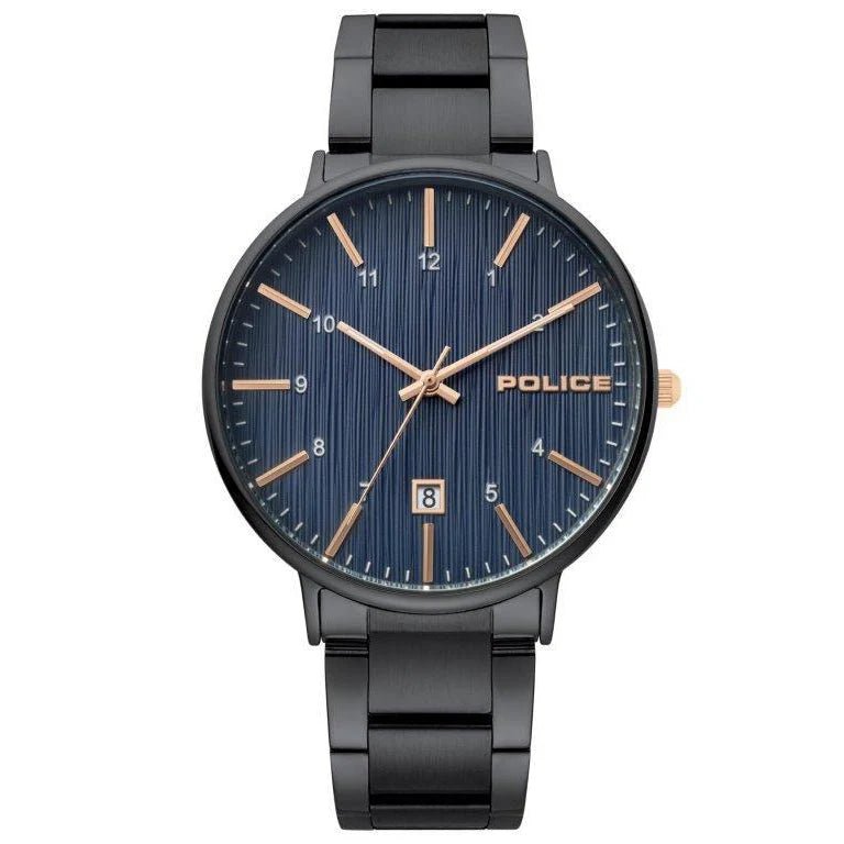 Police Analog Blue Dial Men's Watch | PL15303BSB03M | Time Watch Specialists
