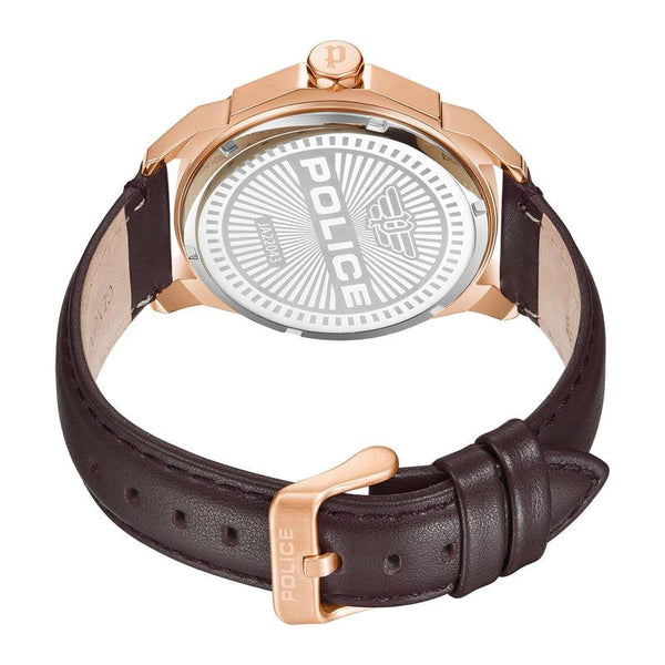 Police Kaweka Brown Dial Three Hands Men's Watch | PEWJA2204307