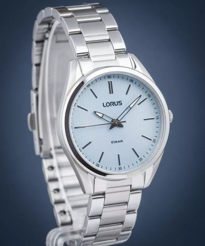 Lorus Stainless Steel Light Blue Dial Women's Watch | RG209WX9