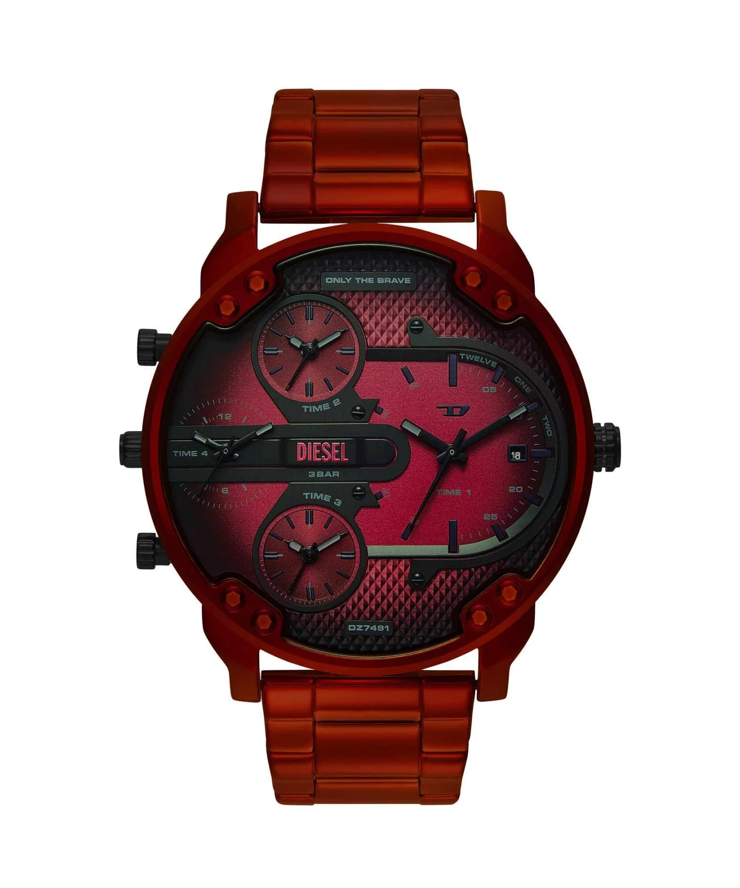 Diesel Mr. Daddy Slim Red Chronograph Men's Watch | DZ7491