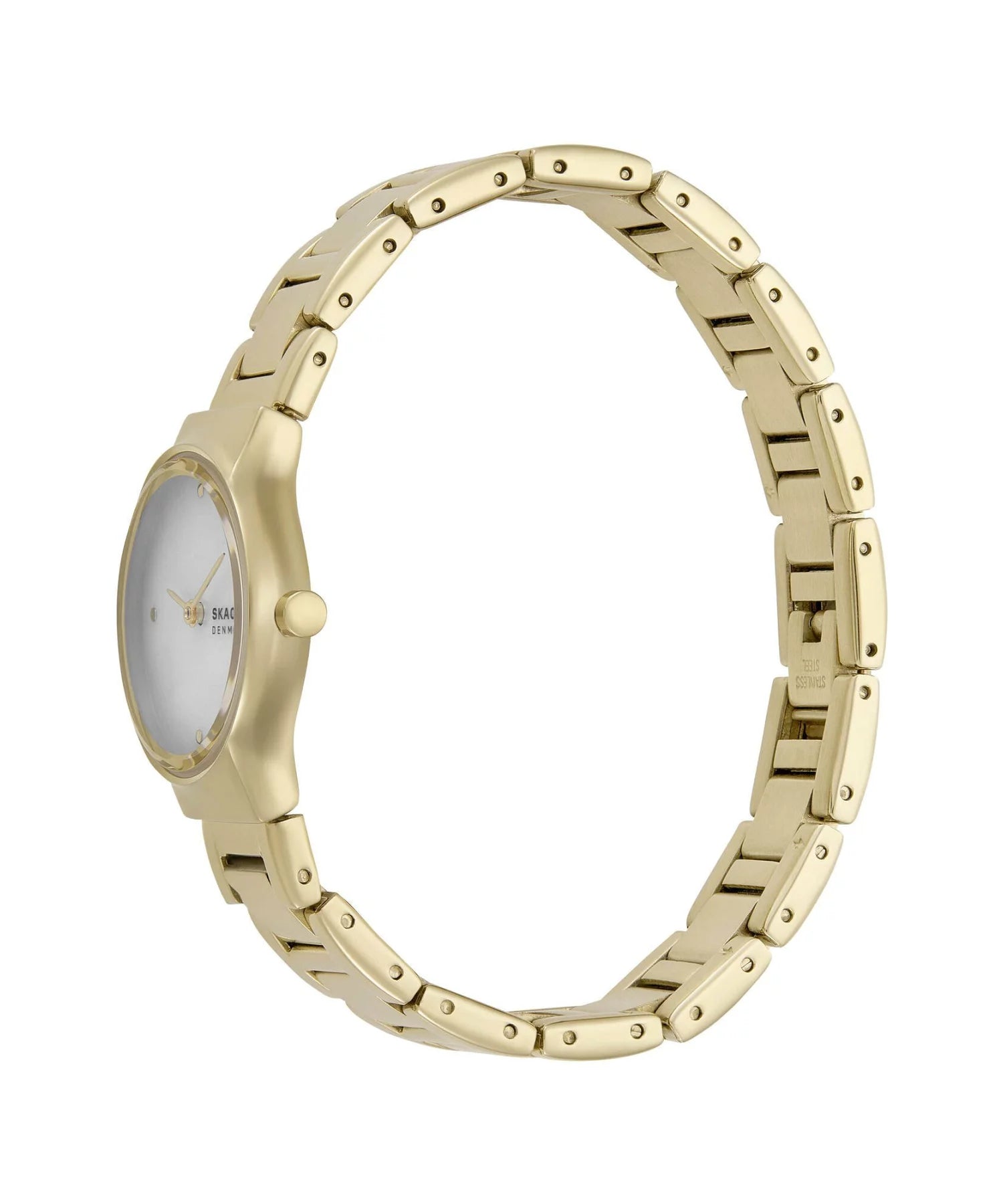 Skagen Freja Lille Quartz White Mother of Pearl Dial Steel Strap Women’s Watch | SKW3167
