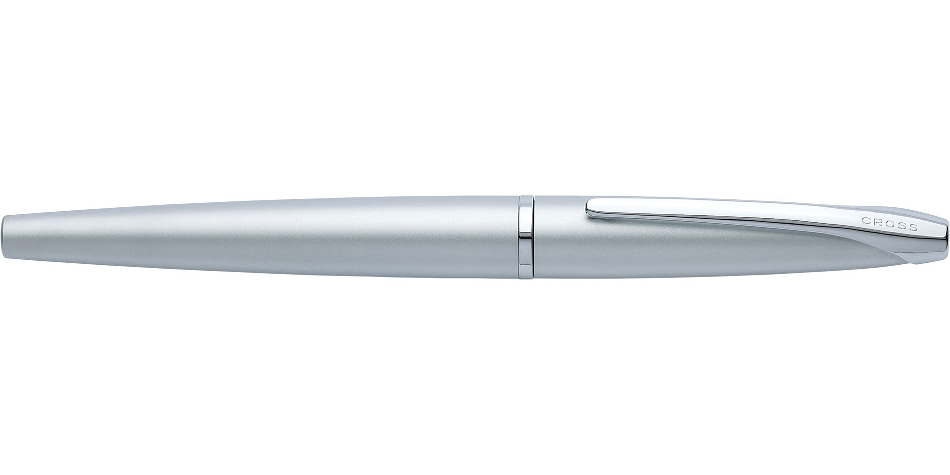 CROSS ATX Pure Chrome Stainless Steel Medium Nib Fountain Pen | 886-2MS
