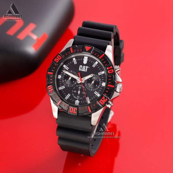 Cat Black Red Men’s Watch | PZ.149.21.128