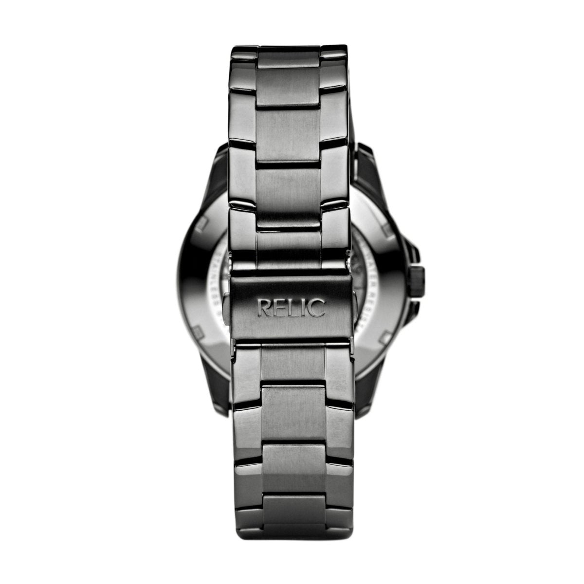 Relic Damon Gunmetal Dial and Steel Bracelet 42mm Men's Watch | ZR11853 | TIME Watches