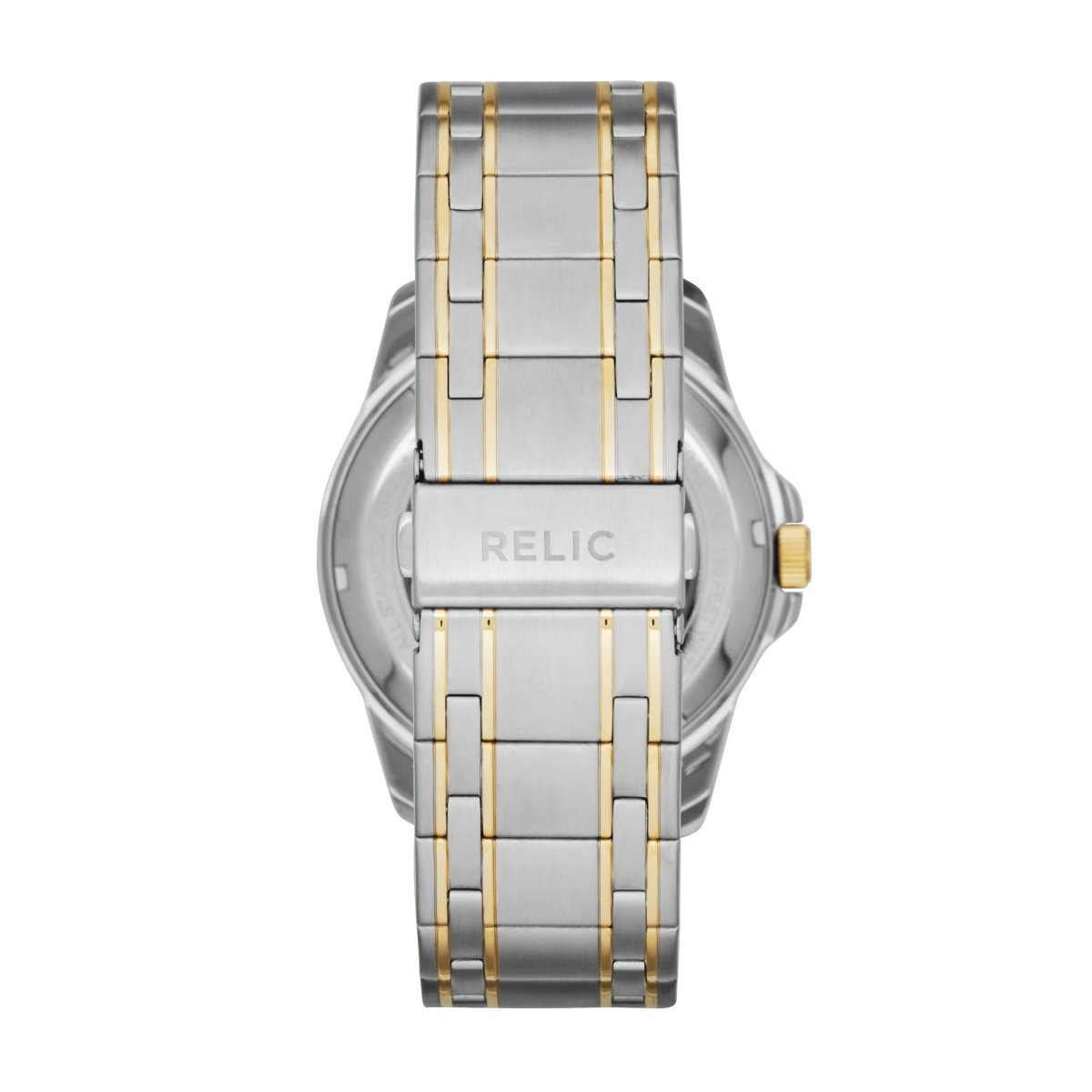 Relic Damon Silver Dial and Steel Bracelet 42mm Men's Watch | ZR12109 | TIME Watches
