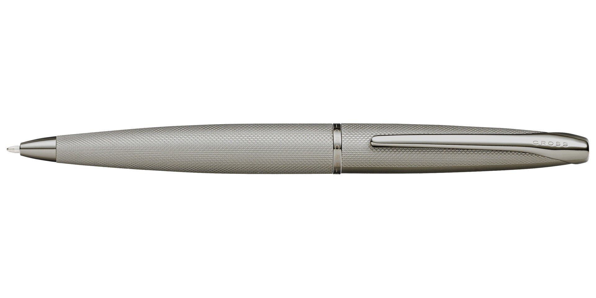 CROSS ATX Sandblasted Titanium Gray Ballpoint Pen | 882-46