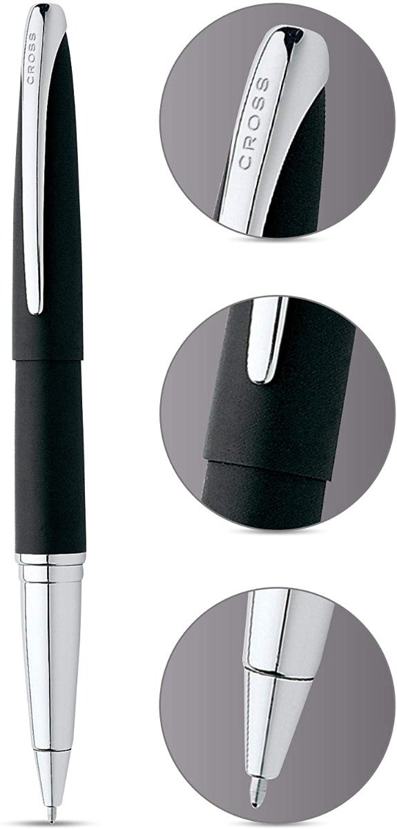 CROSS ATX Basalt Black Rollerball Pen | 885-3