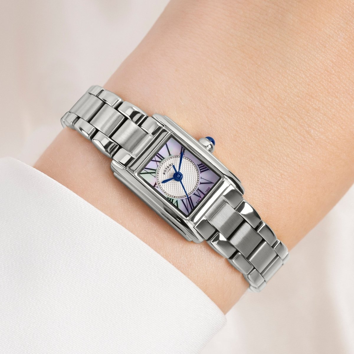 Rotary Heritage Ladies and Steel Bracelet 24mm Women's Watch | RLB10027/70 | TIME Watches