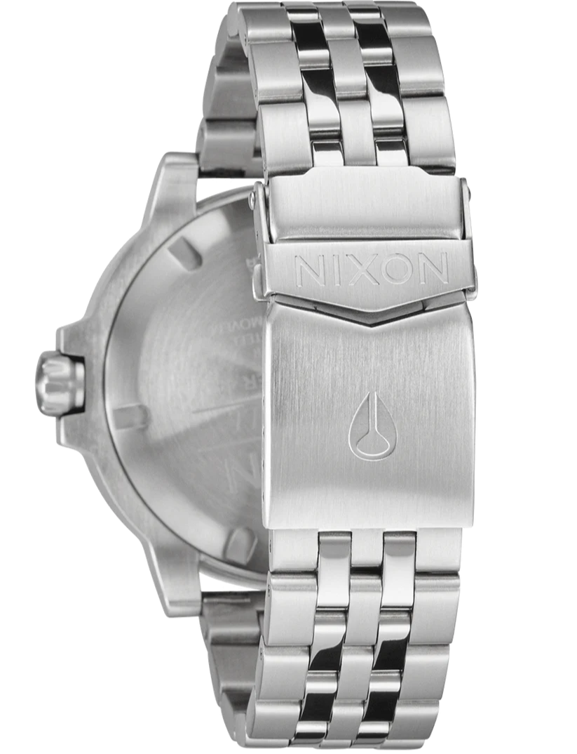 NIXON Stinger 44 Stainless Steel Byron Blue Green Unisex Dive Watch | A14025308-00