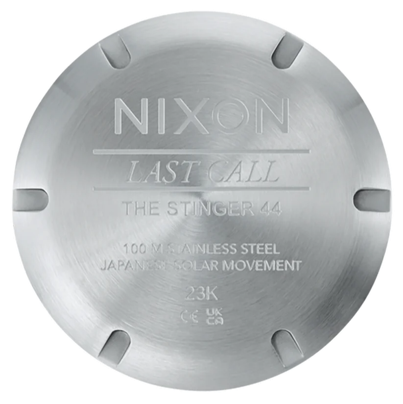 NIXON Stinger 44 Stainless Steel Byron Blue Green Unisex Dive Watch | A14025308-00