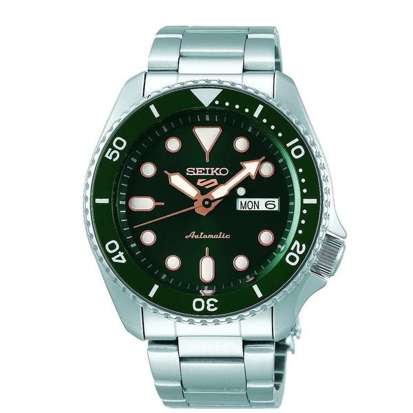 Seiko 5 Sports Stainless Steel Automatic Men's Watch | SRPD63K1 | Time Watch Specialists