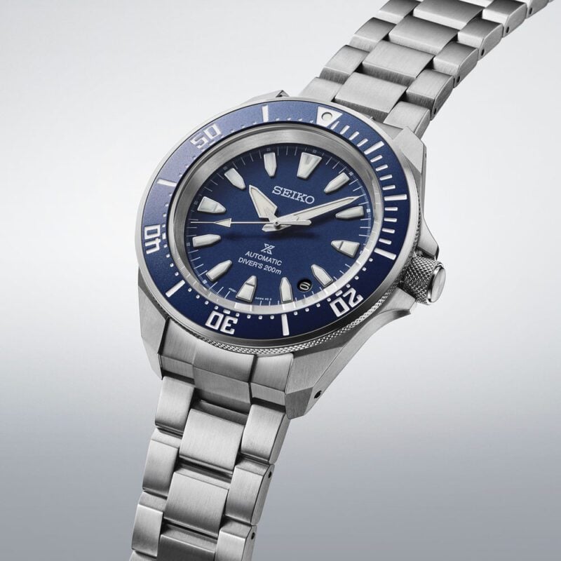 Seiko Prospex 4R Compact Mechanical Diver’s Men's Watch in Cobalt Blue | SRPL51K1 | TIME Watches