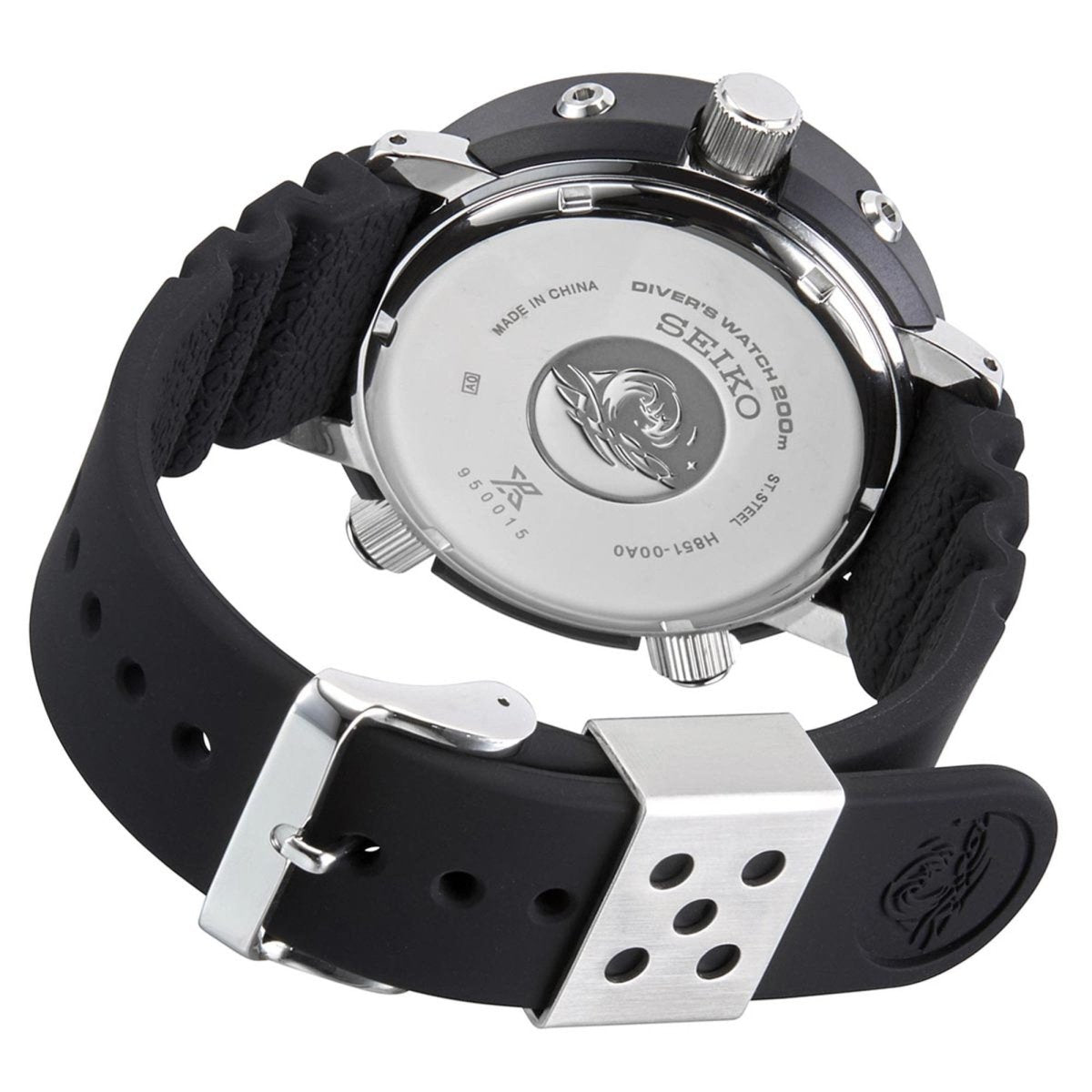 Seiko Prospex Black & Black Rubber 45mm Men's Watch | SNJ025P1 | TIME Watches
