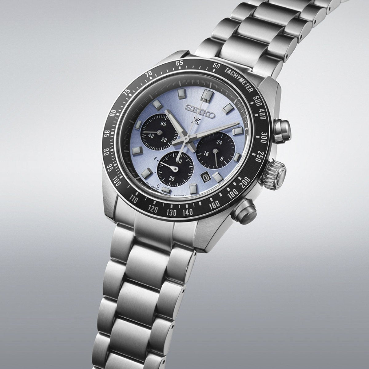 Seiko Prospex Solar Chronograph Stainless Steel Men's Watch | SSC935P1 | TIME Watches
