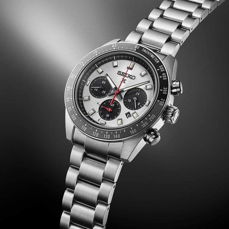 Seiko Prospex Speedtimer ‘Go Large’ Solar Chronograph Men's Watch | SSC911P1 | Time Watch Specialists