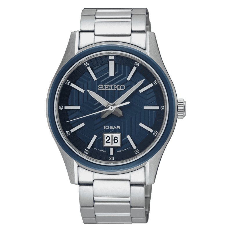 Seiko Sports Stainless Steel Blue Dial Men's Watch | SUR559P1 | Time Watch Specialists