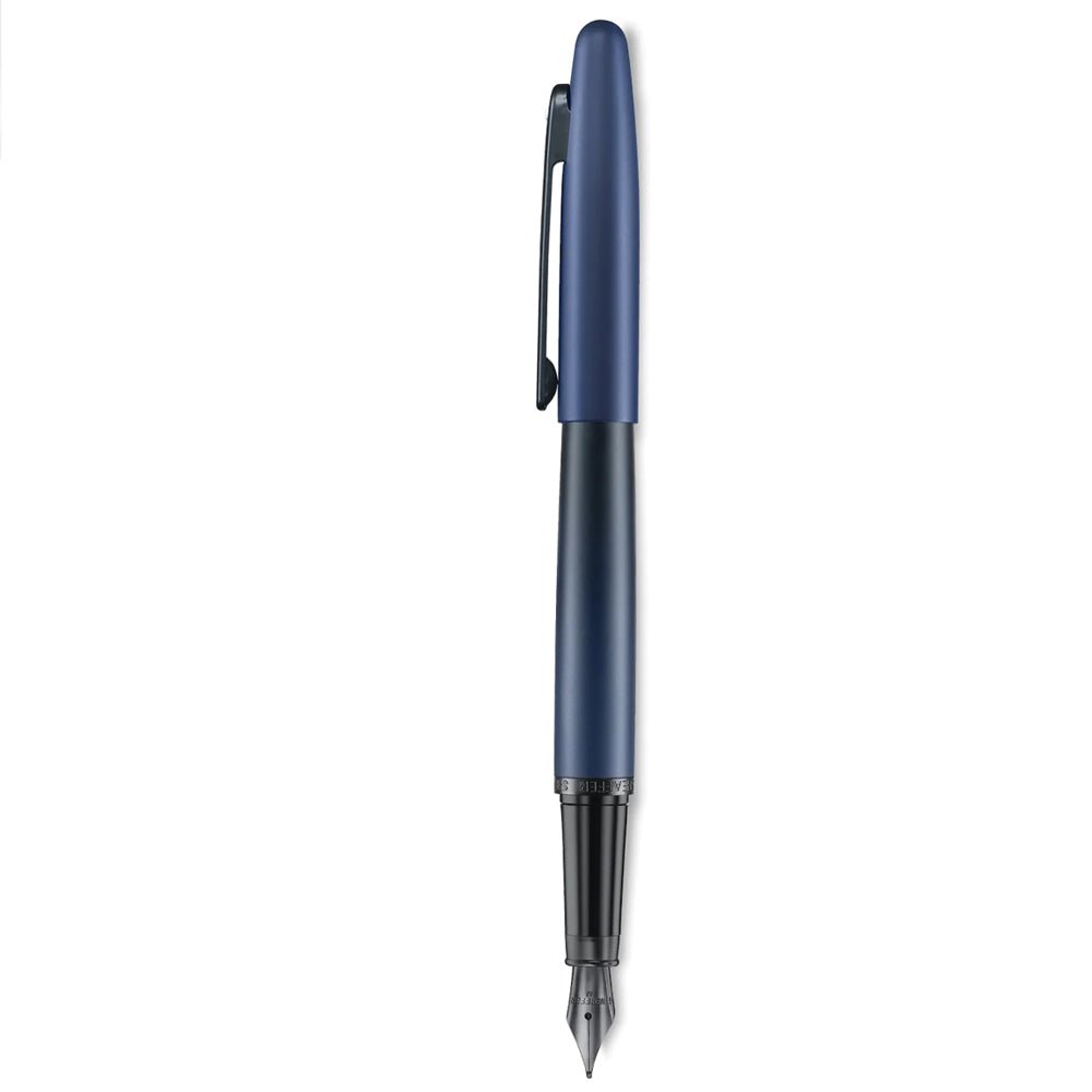 Sheaffer VFM 9429 Matte Blue Fountain Pen with Matte Black Trims | E0942953 | TIME Watches
