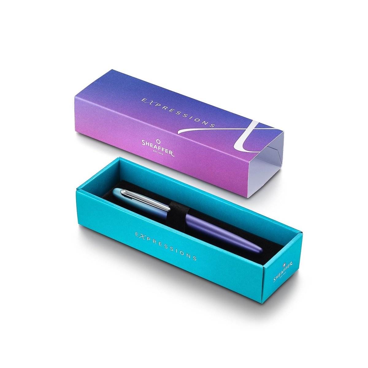 Sheaffer Vfm Blue Purple Rollerball Pen | E1943051 | TIME Watches