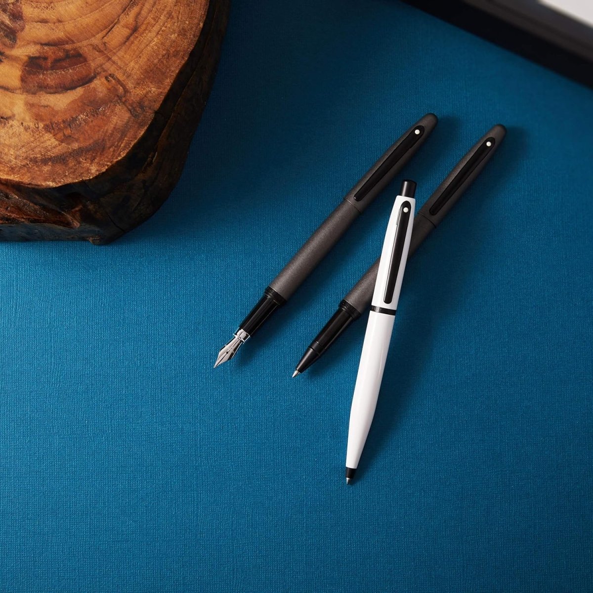 Sheaffer Vfm Grey Black Rollerball Pen | E1942451 | TIME Watches