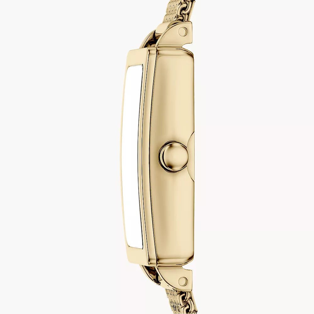 Skagen Hagen Micro Gold Dial and Gold Steel Bracelet 31mm Women's Watch | SKW1158SET | TIME Watches
