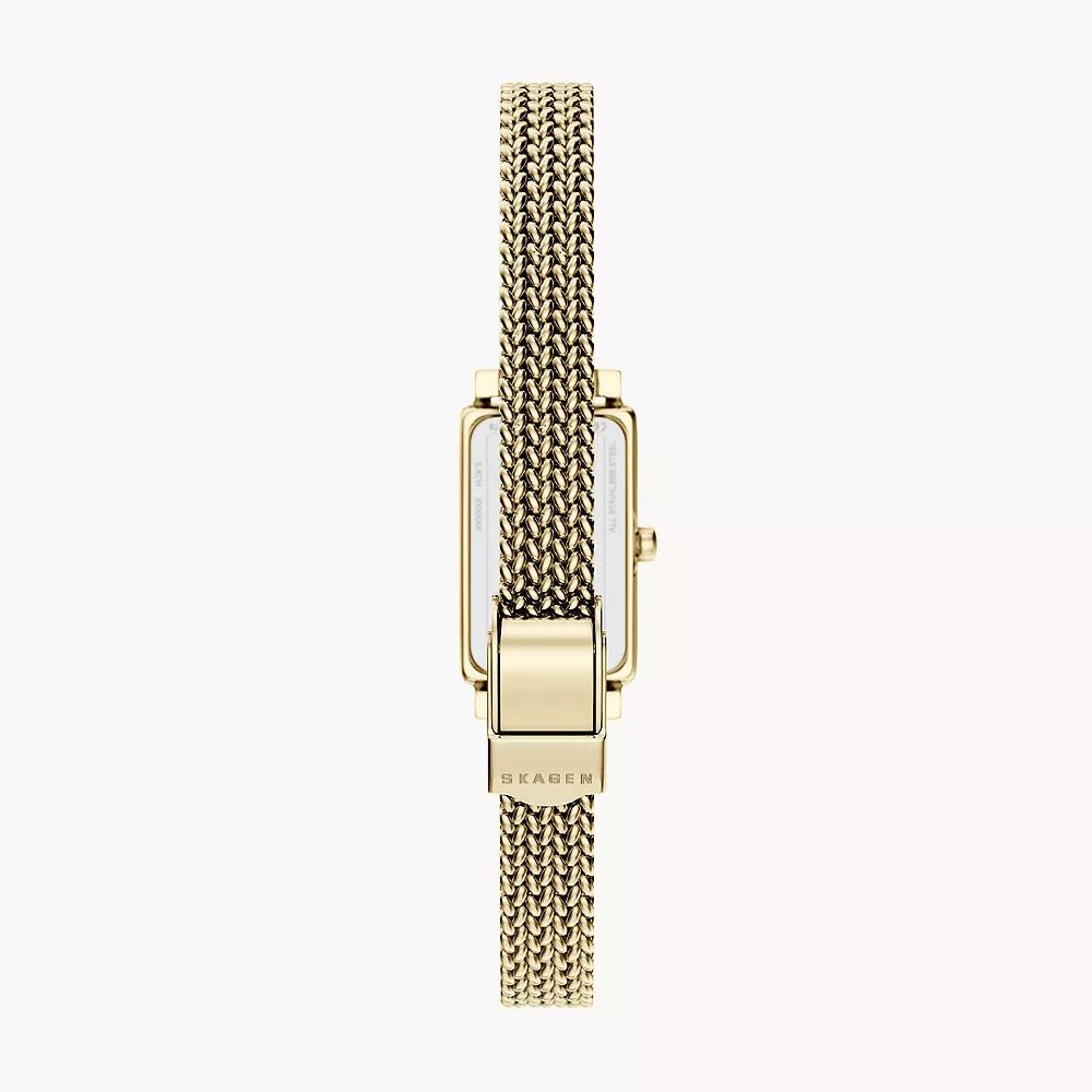 Skagen Hagen Micro Gold Dial and Gold Steel Bracelet 31mm Women's Watch | SKW3178 | TIME Watches