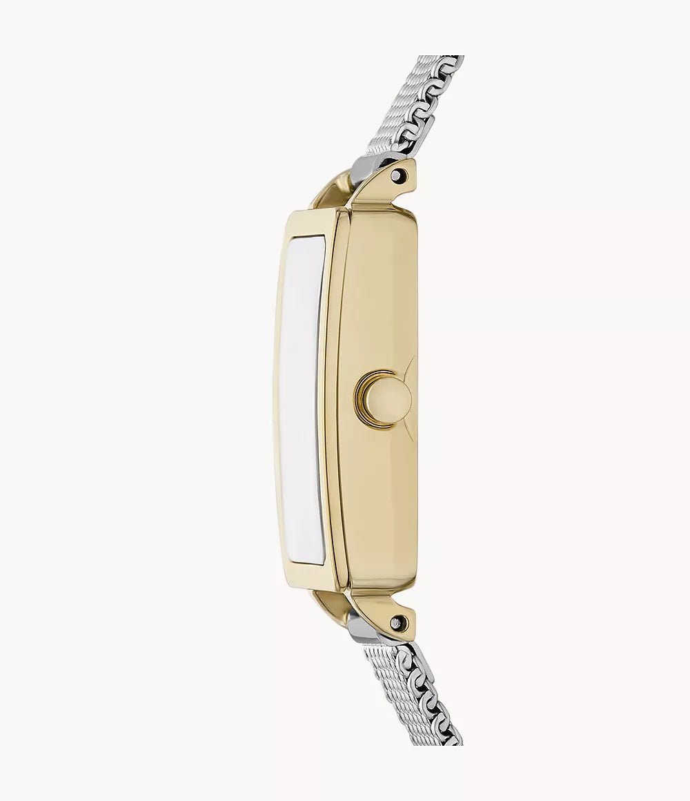 Skagen Hagen Micro Two - Hand Gold Stainless Steel Woman's Watch | TIME Watches