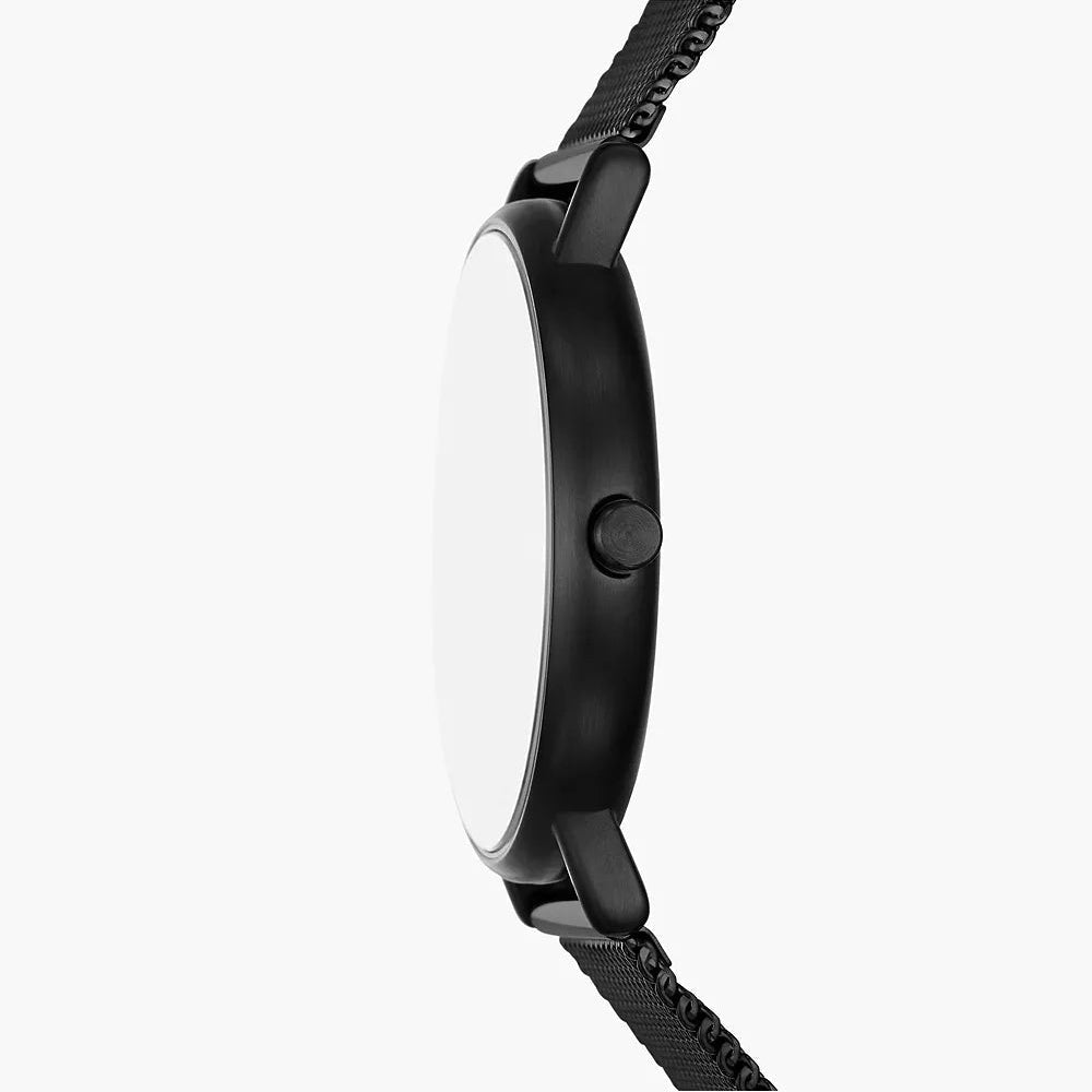 Skagen Signatur Blue Dial and Black Mesh Bracelet 40mm Men's Watch | SKW6933SET | TIME Watches