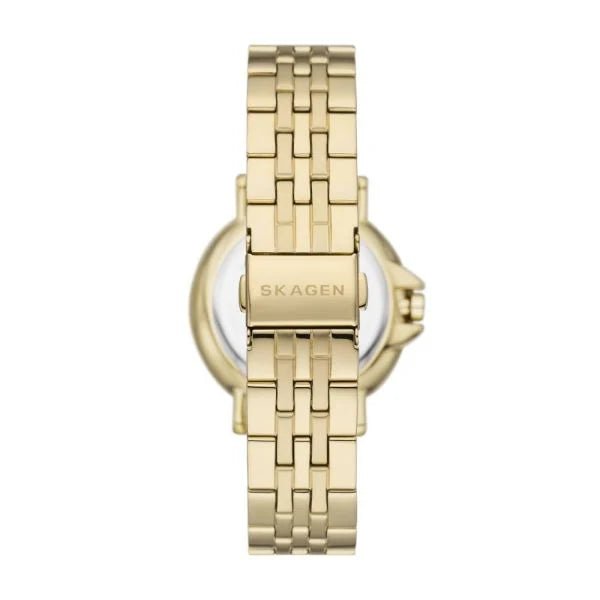 Skagen Signatur Lille Sport Three-Hand Date Gold Stainless Steel Women's Watch | SKW3135 | Time Watch Specialists