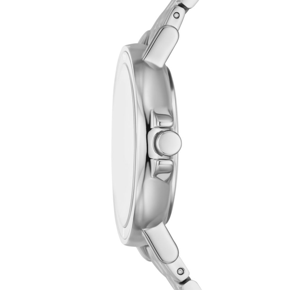 Skagen Signatur Lille Sport Three - Hand Silver Stainless Steel Women's Watch|SKW3134 | TIME Watches