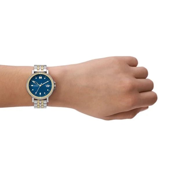Skagen Signatur Lille Sport Three-Hand Two-Tone Stainless Steel Men's Watch | SKW3137