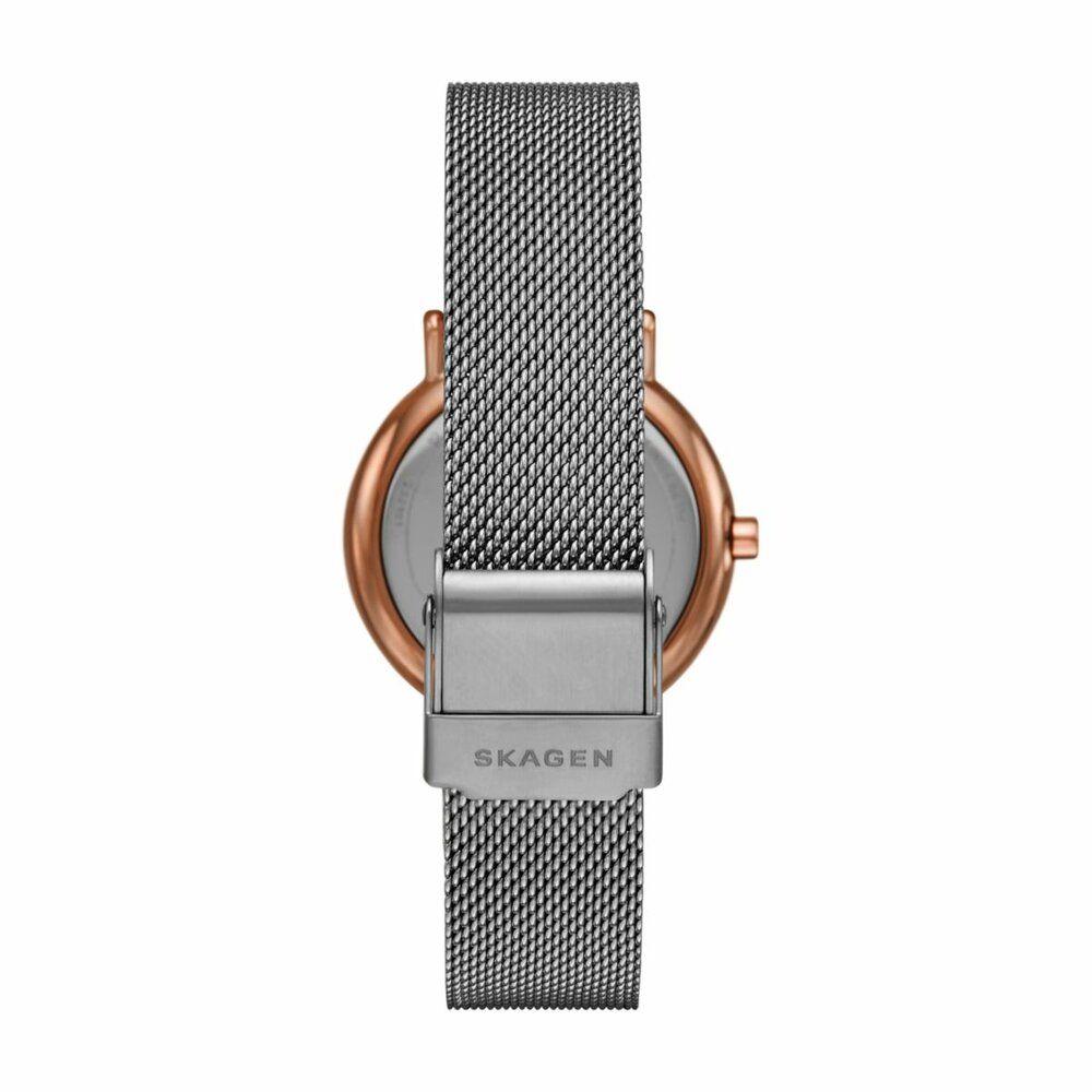 Skagen Signatur Lille Two-Hand Rose Gold Stainless Steel Women's Watch | SKW2996 | Time Watch Specialists