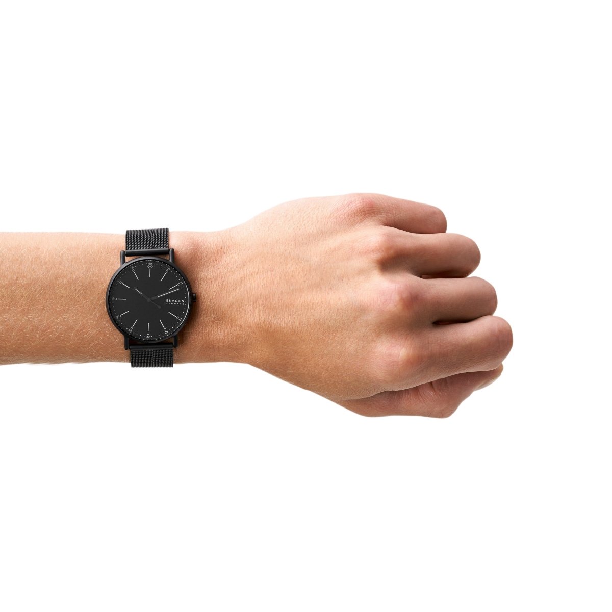 Skagen Signatur Midnight Eco - Friendly Stainless Steel Mesh Men's Watch | SKW6579 | TIME Watches