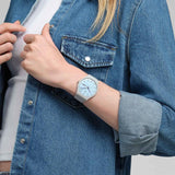 Swatch BLUEBERRY SKY Unisex Watch | SO29M702 | Time Watch Specialists